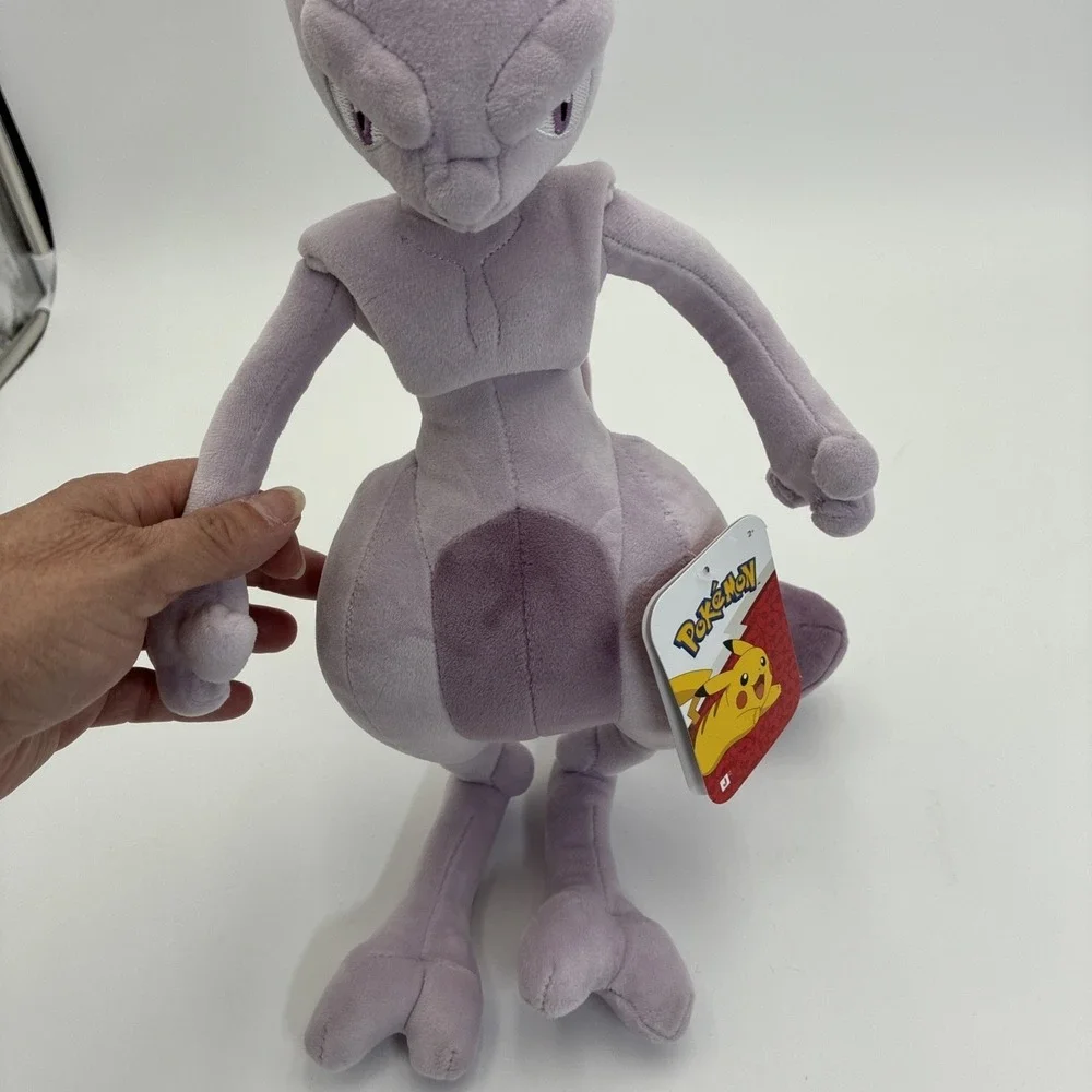 Pokemon Mewtwo Plush Jazwares 12 Inch Legendary Psychic Type Toy NWT PKW5191